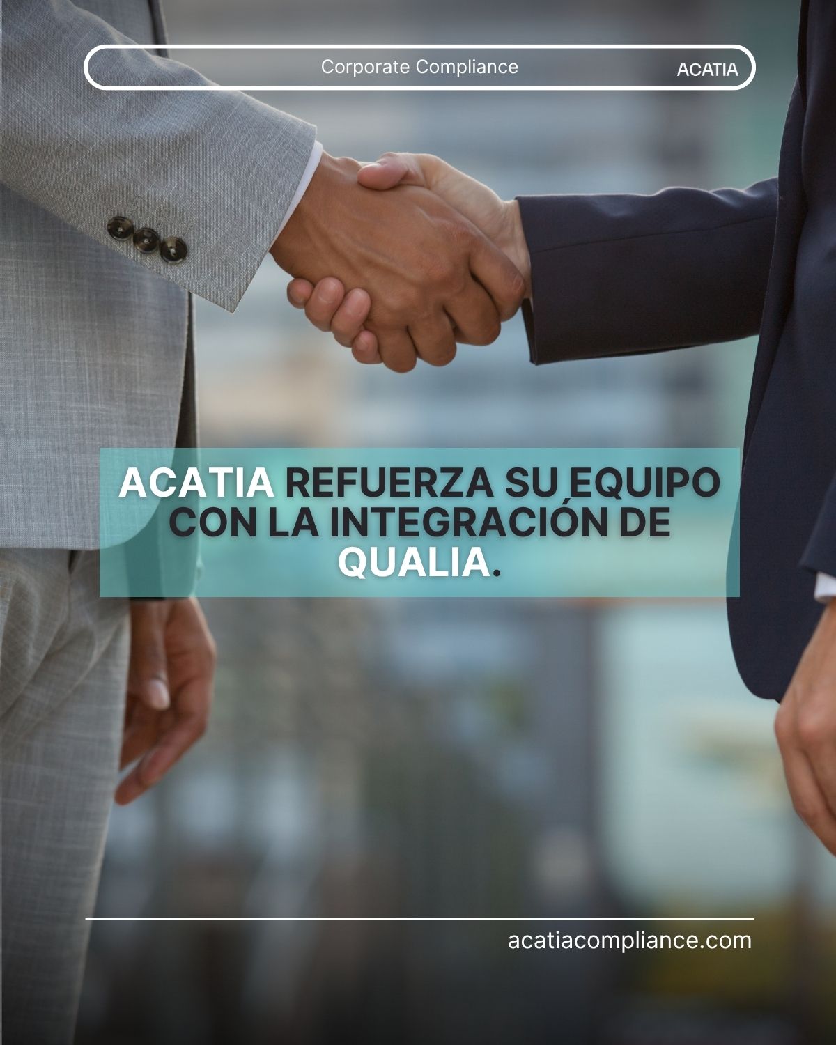 Acatia refuerza su equipo con la integración de Qualia